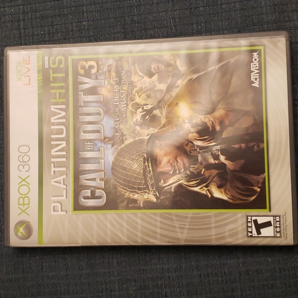 Xbox 360 call of duty 3 2 discs - Picture 1 of 3